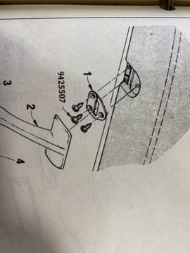 Rear view mirror mount