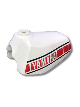YAMAHA YZ 125E FUEL TANK (WHITE)