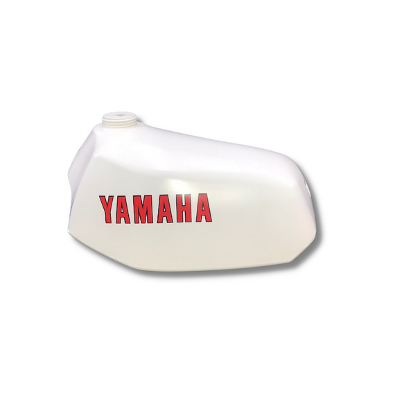 YAMAHA YZ 125D FUEL TANK (WHITE)