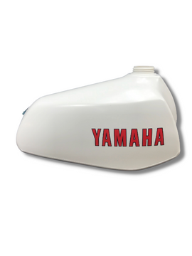 YAMAHA YZ 250D 400D FUEL TANK (WHITE)