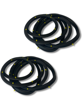 2x REAR DOOR SEAL RUBBERS (HQ HJ HX HZ) (NOS-R2)