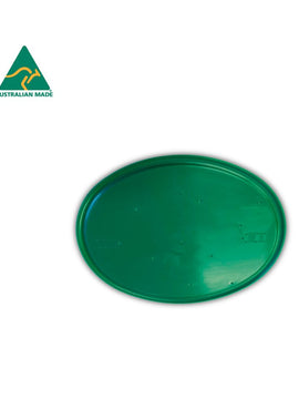 GREEN Oval Number Plate