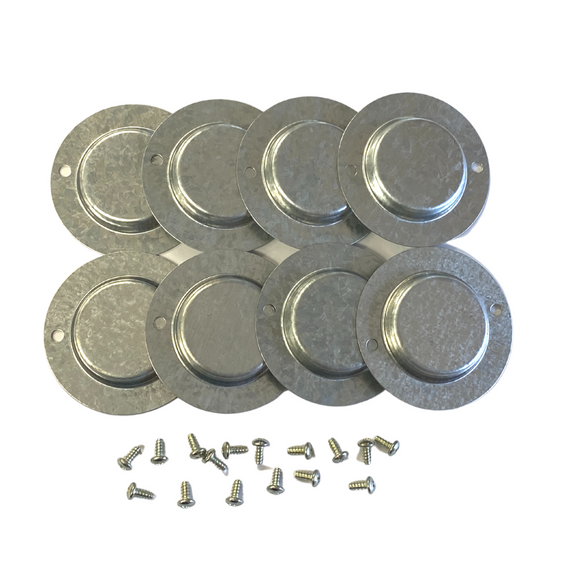 8 x FLOOR PLUGS & SCREWS (LH LX UC)