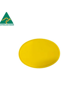 YELLOW Oval Number Plate