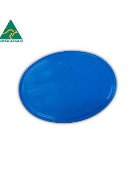 BLUE Oval Number Plate