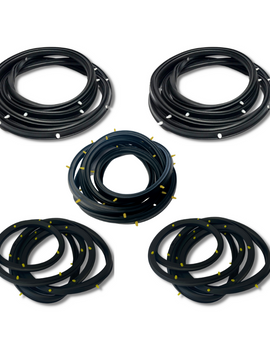 FRONT & REAR DOOR SEAL & BOOT RUBBERS (HQ HJ HX HZ) (NOS-R1/2/3)