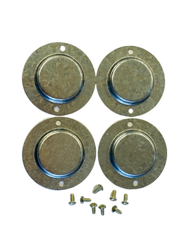 4 x FLOOR PLUGS & SCREWS FOR UTE SANDMAN 1 TONNER (HQ HJ HX HZ WB)