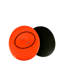 RED Oval Number Plate Kit NOS-Y2