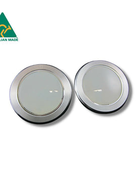 Interior Pillar Courtesy Lights - Chrome (HQ HJ HX HZ WB) NOS-H97S