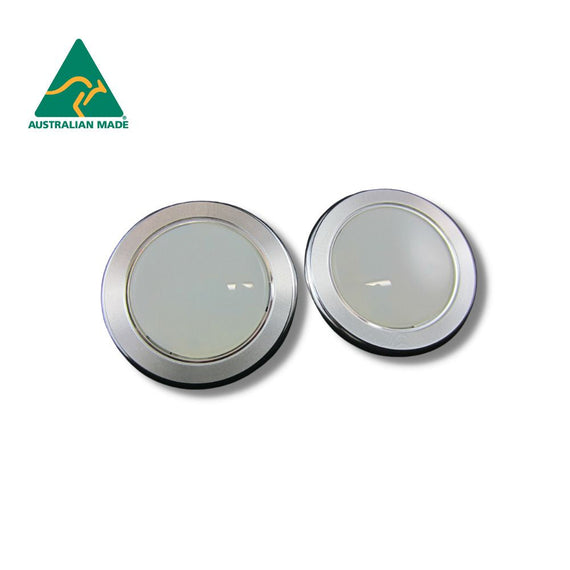 Interior Pillar Courtesy Lights - Chrome (HQ HJ HX HZ WB) NOS-H97S