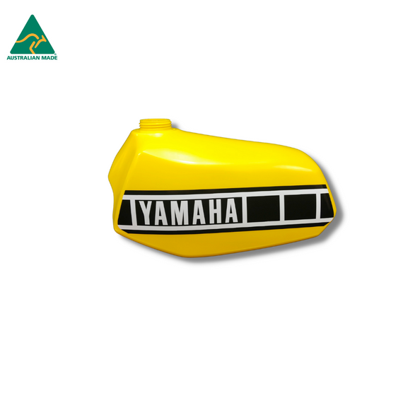 YAMAHA YZ 125D 125E FUEL TANK (YELLOW)