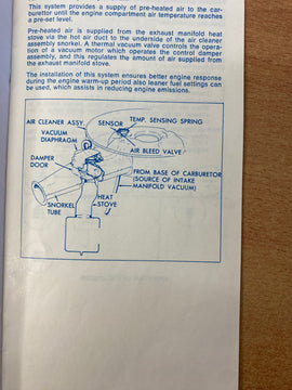 Holden HJ emssion control  6 pages B6