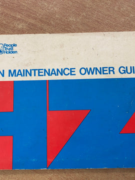 Holden HZ owners guide B10