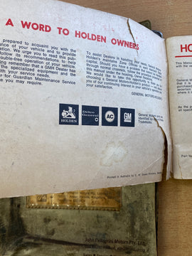 Holden HJ Owners manual  B13