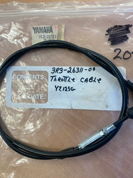 NOS YZ 125 G 3R326311-00 THROTTLE CABLE B2.1