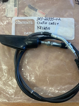 NOS YZ 125 G Clutch cable 3R3-26335-02