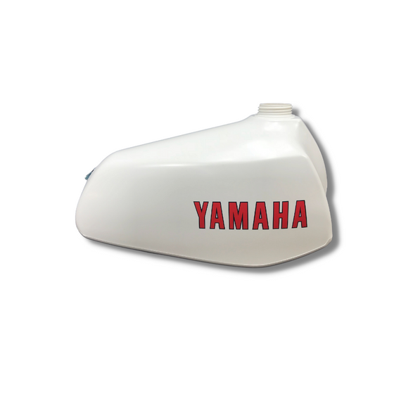YAMAHA YZ 250D 400D FUEL TANK (WHITE)