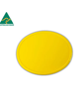 YELLOW Oval Number Plate